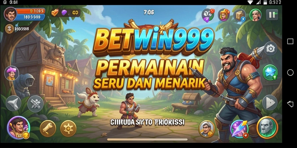 Tampilan gameplay BETWIN999 yang menakjubkan dan penuh tantangan.