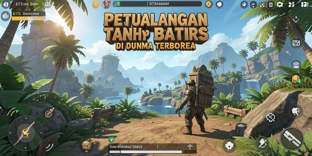 Gameplay D73 yang menakjubkan di dunia terbuka.