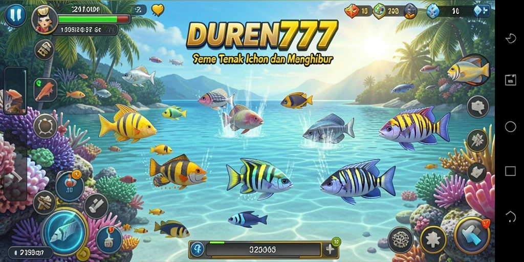 Gameplay seru menembak ikan di DUREN777.
