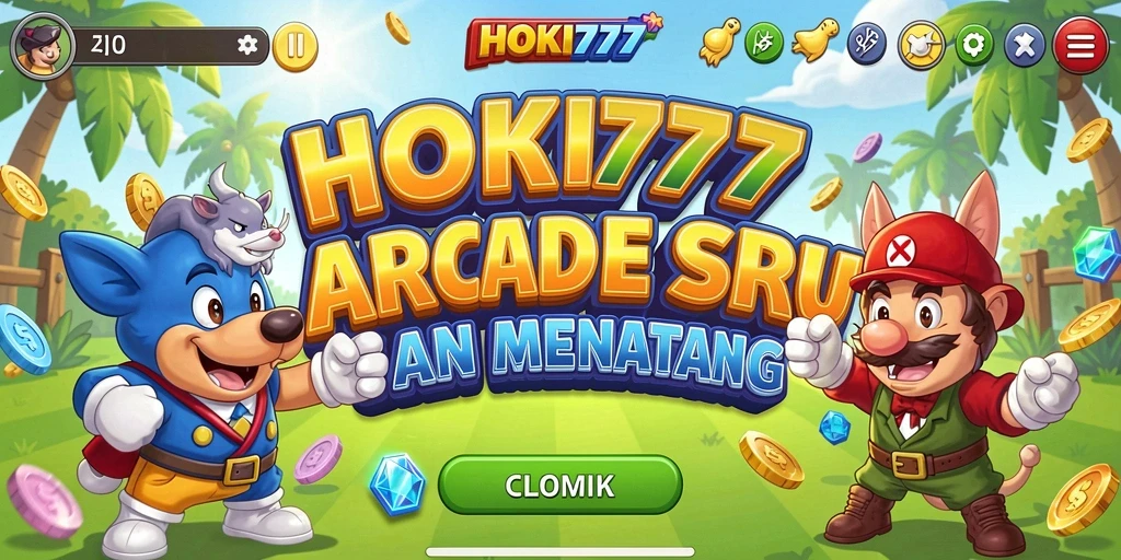 Screenshot HOKI777 menampilkan gameplay seru dan tantangan dalam permainan arcade.
