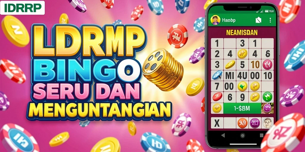 Tangkapan layar IDRRP dengan gameplay Bingo yang menarik dan interaktif.