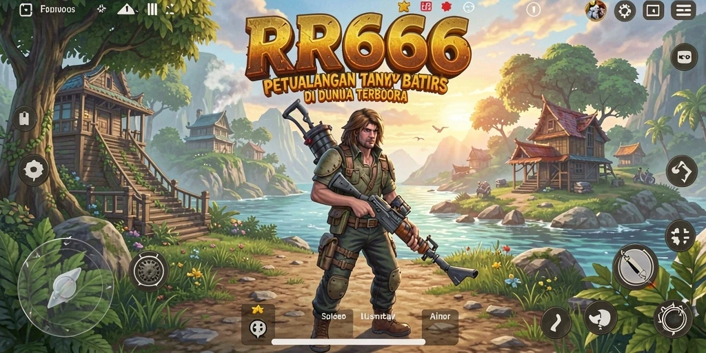 Gameplay dinamis dalam dunia terbuka yang luas.