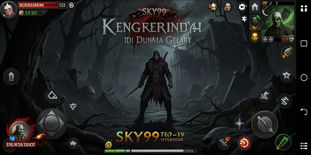Gameplay menyeramkan dengan suasana mencekam yang menghantui.