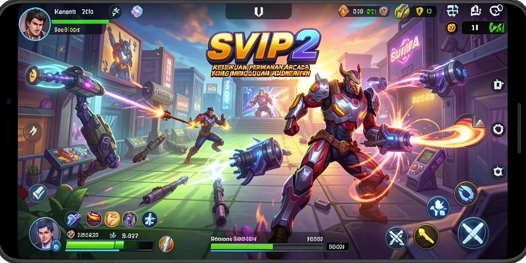 Tampilan memikat dari gameplay seru SVIP2.