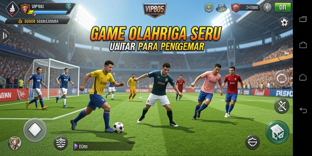 Tampilan gameplay VIP805 yang seru dan menarik dalam olahraga.